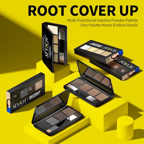 Image of Sevich 4-Color Hairline Palette, Root Touch Up, Black Series