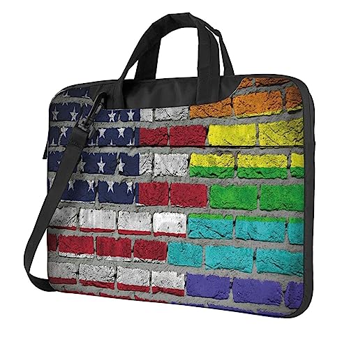 Sac ordinateur portable drapeau arc-en-ciel original pour ranger vos affaires