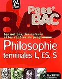 bac passé en espagnol  Pass\'Bac : Philosophie, terminales L - ES - S (Fiches)