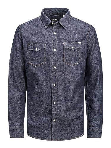 Image of Jack & Jones Men's Jjesheridan Shirt L /S Noos Jjesheridan Shirt L /S Noos (Pack of 1)
