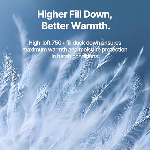 Fitouch Nimbus Haven Pro Women's Black Down Puffer Jacket – Soft, Warm, and Stylish Mid-Length Coat for Winter Weather, Size Small - Image 7