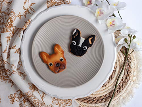 3DREAMS Keksausstecher Frenchy Hunde Ausstecher French Bulldog Ausstechform Ausstecher Weihnachten Ostern Geschenk