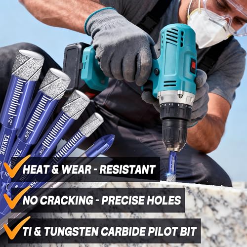 Tavire Dry Diamond Drill Bit Set