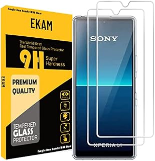 MOBILE STUFF For Xperia L4 Screen Protector, [2 PACK] Tempered Glass [9H Hardness] [Bubble Free] [Case Friendly] Screen Protector for Sony Xperia L4 (6.2 inch)
