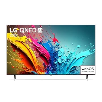 Smart TV 4K 50" LG QNED 50QNED85T Processador α8 AI Painel 120Hz Quantum Dot Nanocell Local Dimming Design Super Slim FreeSync webOS 24