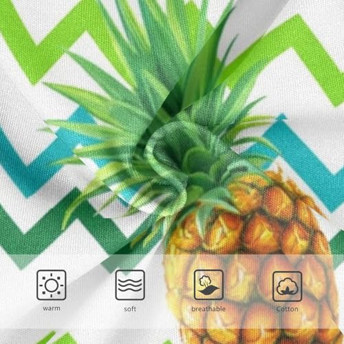 Tropical Pineapples Green Girls Underwear Toddler 2t Cotton Girl Panties Cute Animal Briefs Kids Undies3