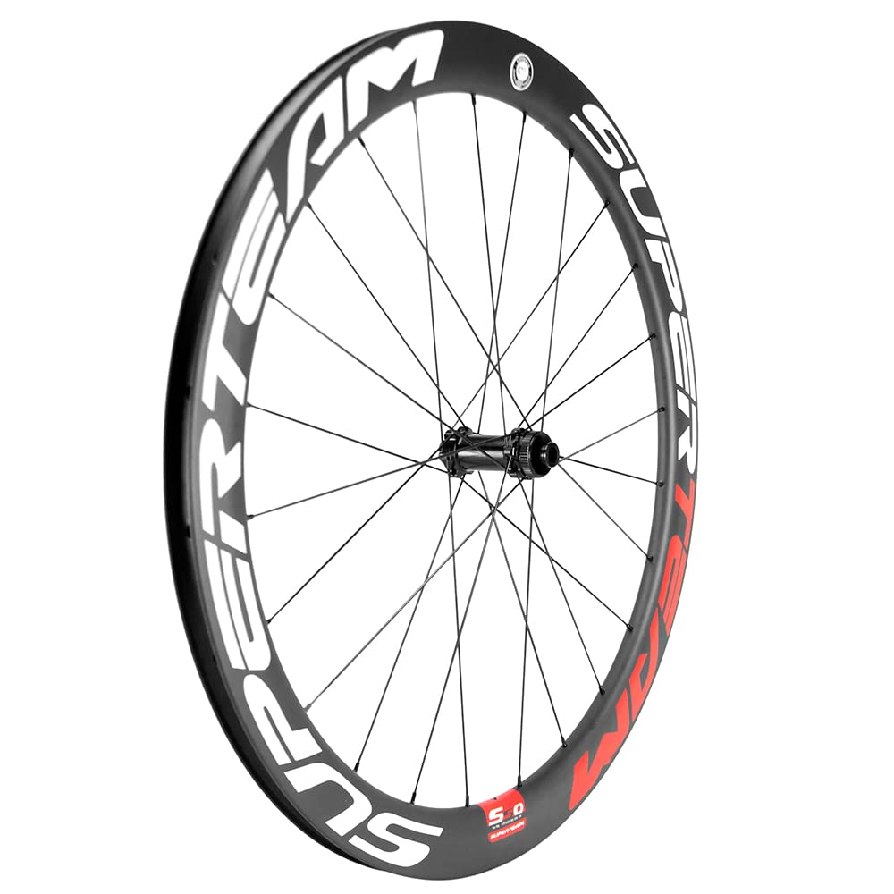Superteam　50mm SUPERTEAM Carbon Disc Wheelset 50C-25 700c Clincher Center Lock