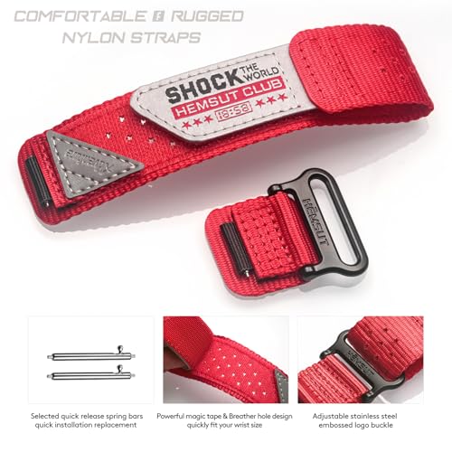 Image of Quick Release Watch Band Strap for Casio F-91W F-94W F-105W F-84W W-735H W-800H SGW-300H SGW-400H A158WA AE-1000W,18mm Leather Hook & Loop Casio strap