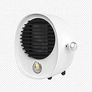 Generic Elektrische ventilatorkachel, draagbare elektrische ventilatorkachel, huishoudelijke binnenverwarming, draagbare mini-desktop-luchtverwarmer, winterverwarming, elektrische ventilatorkachel, wit