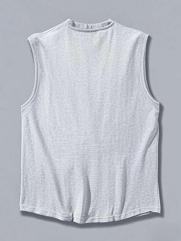 Image of The Modern Soul Men Cotton Blend Athletic Gym Tank Tops Sleeveless Sports Vest