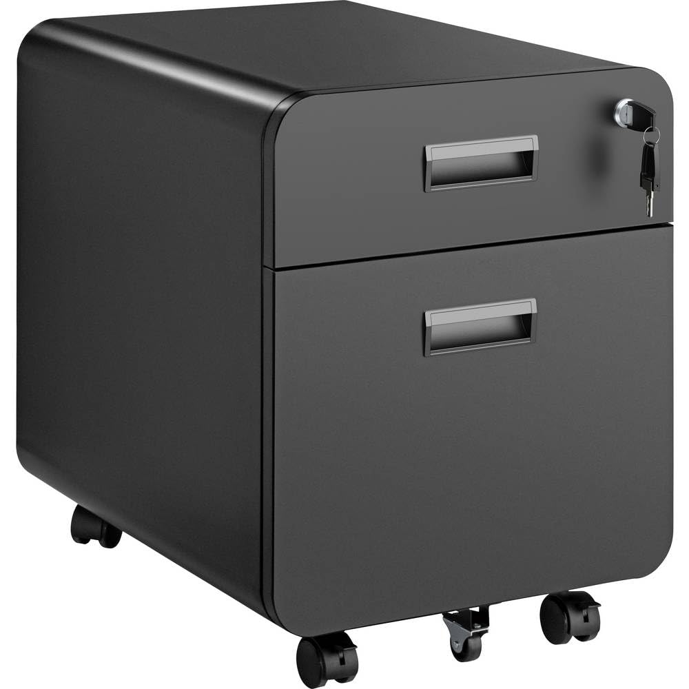 Speaka Professional Rollcontainer SP-MFC-001 Schwarz (matt) (B x H x T) 39.4 x 50 x 49.7 mm 1 St. SP-13497416