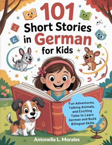 101 Short Stories in German for Kids: Fun Adventures, Talking Animals, and Exciting Tales to Learn German and Build Bilingual Skills