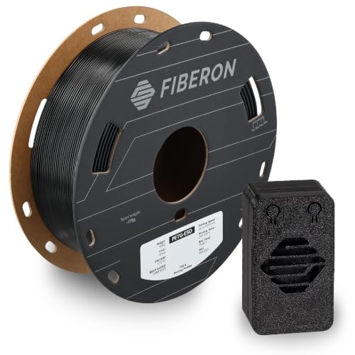 Polymaker Fiberon PETG-ESD Filament Black 1.75mm 0.5KG