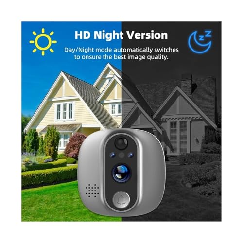 Sonnette vidéo PIR intelligent pour identifier qui rode devant chez vous - 4