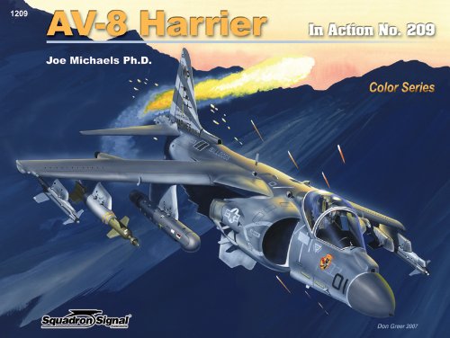 AV-8 Harrier in action - Aircraft No. 209