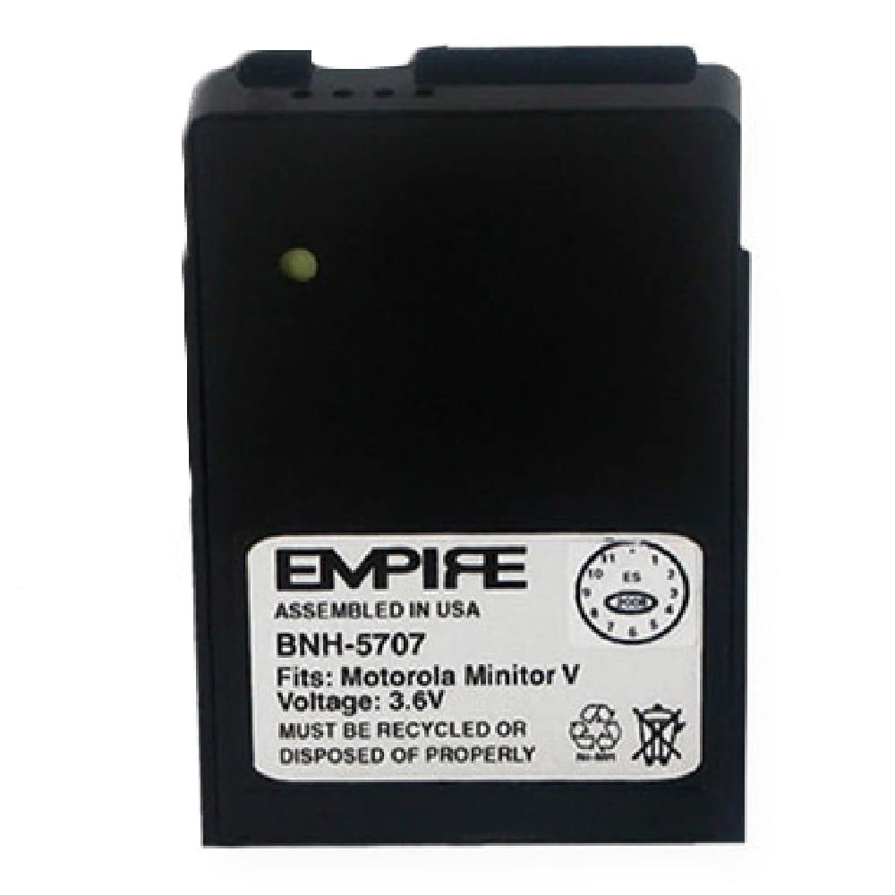 BNH-5707 Ni-MH Battery - Rechargeable Ultra High Capacity (650 mAh) - replacement for Motorola RLN5707 Battery