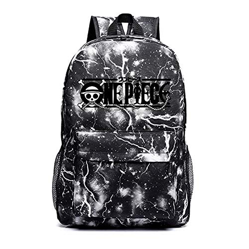One Piece Mochila Casual Trekking Senderismo Bolsa de Escolar del Hombre y la Mujer Tendencia