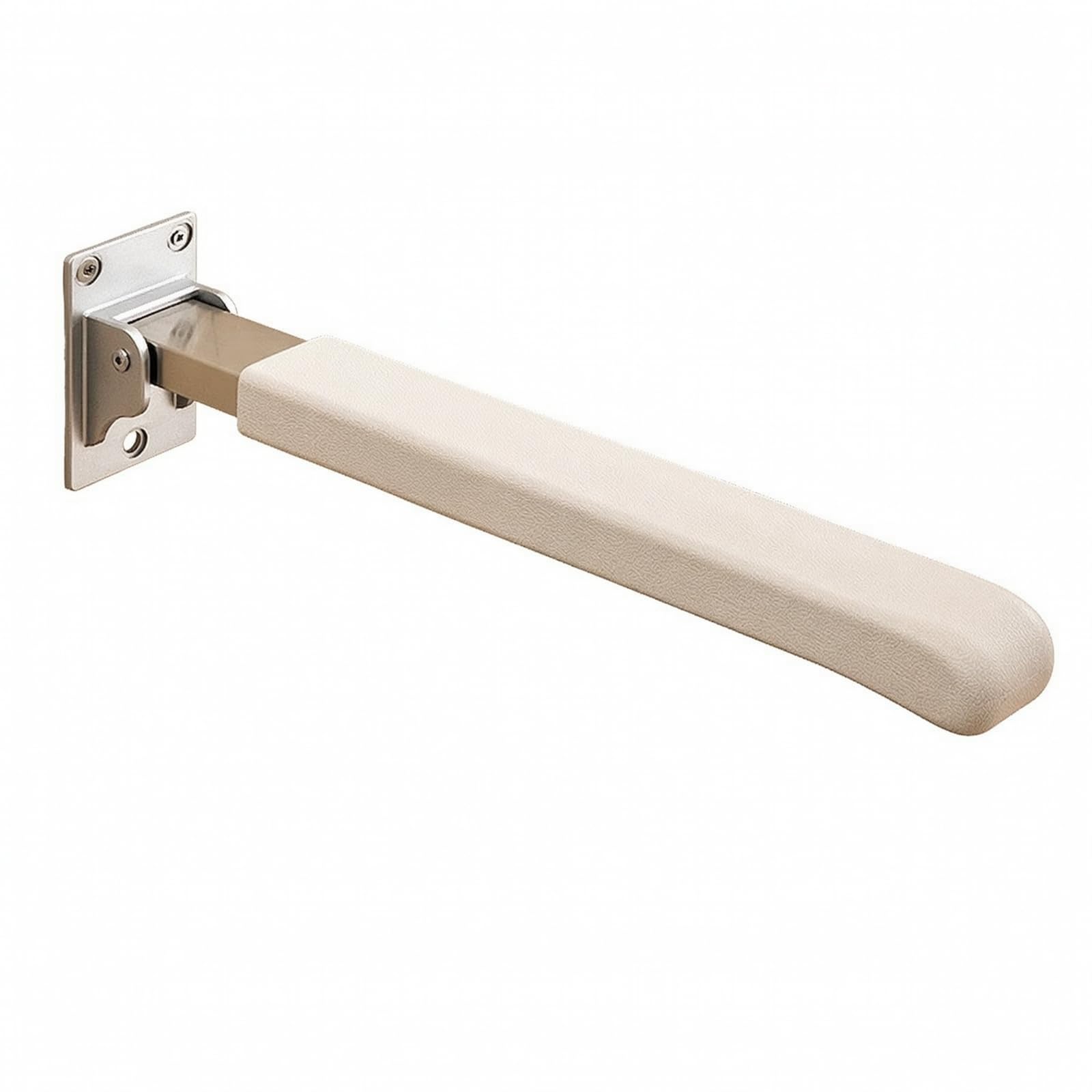 Klappbar montit-toilettengriff aus edelstahl wandmontit wc haltegriff oxidationsbeständig toilettengriff für familienbadezimm, Grauweiß, 62CM