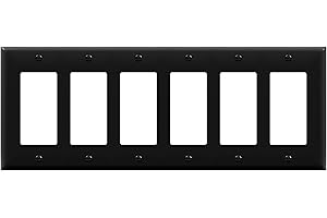 ENERLITES 6-Gang Wall Plate