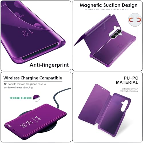 Coque Samsung Galaxy S26 Étui Protection Miroir Clear View 5G - 4