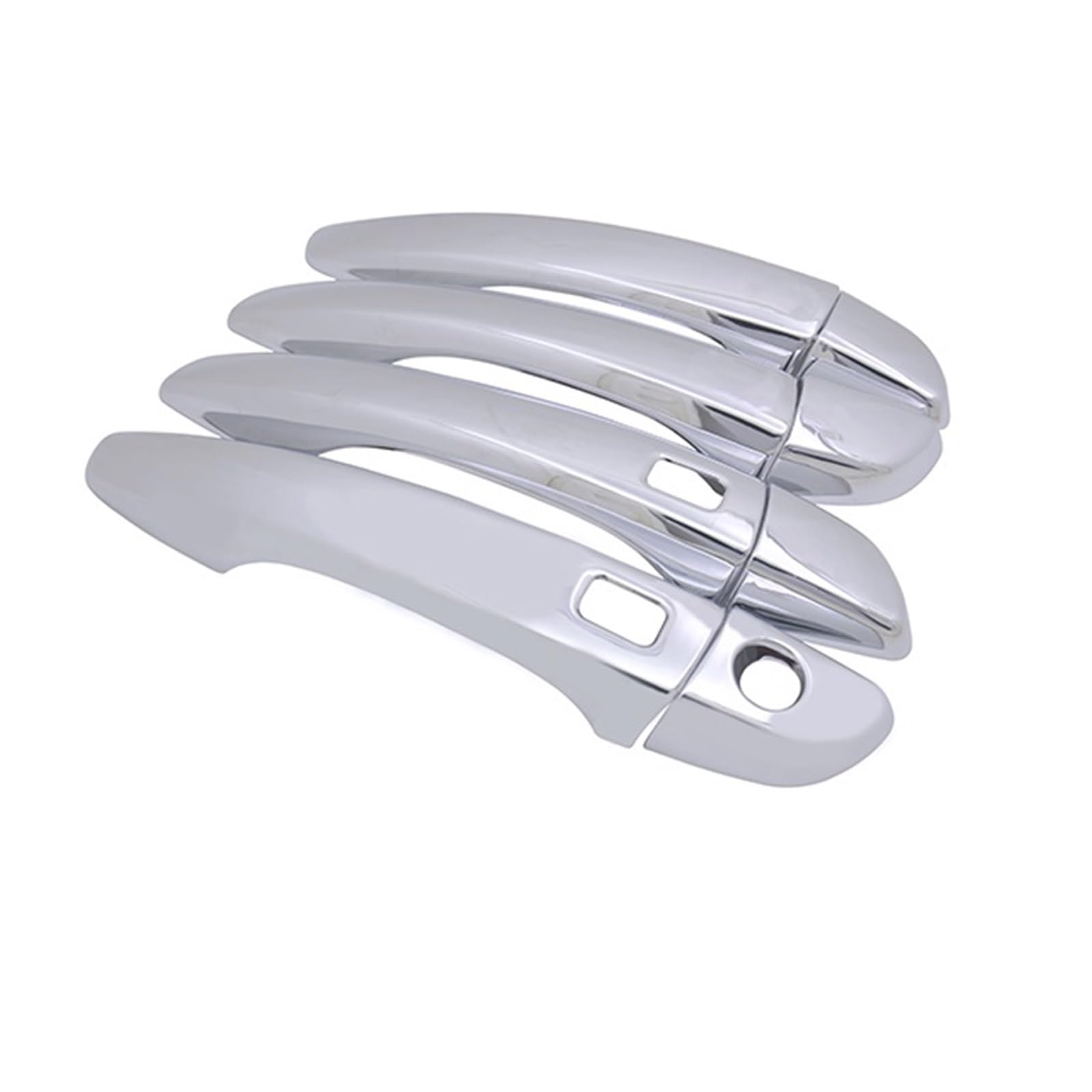 Drezzo 2 Keyless Entry Car Exterior Door Handle For Peugeot 208 Mk2 P21 2020-2023 Car Door Handle Cover Decoration(2 Keyless Entry)