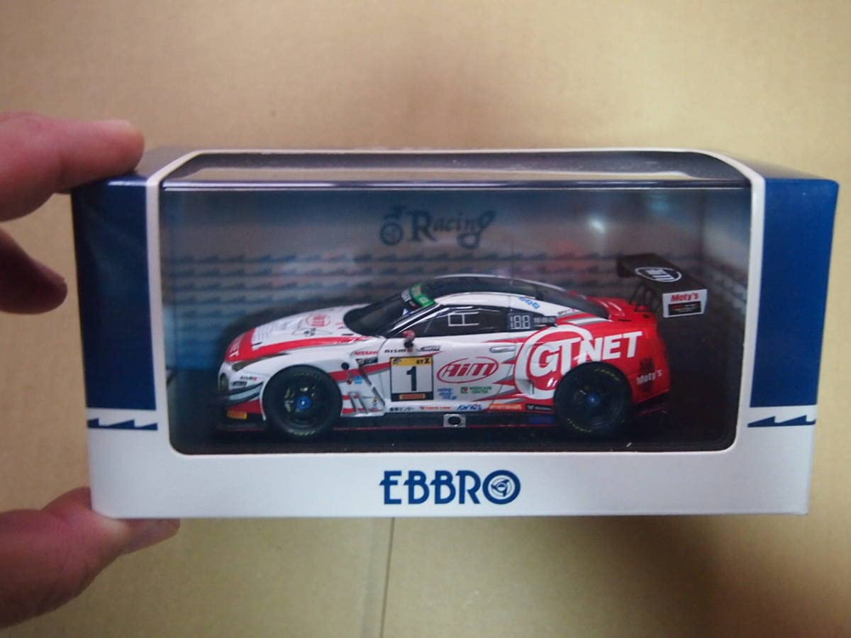 Amazon | 2 EBBRO 1/43 GTNET GT3 GT-R スーパー耐久 富士24時間