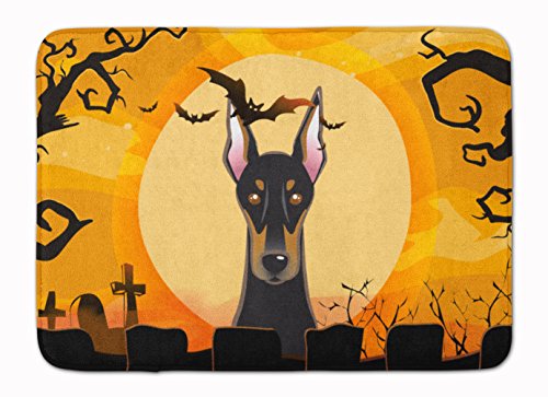 Caroline's Treasures Halloween Doberman Floor Mat, 19