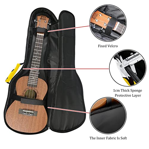 Housse pour ukulélé Toucans Oiseau Sac de transport avec sangles réglables - Les Beatles, Paul McCartney, John Lennon, RIngo Starr, George Harrison Housse pour ukulélé Toucans Oiseau Sac de transport avec sangles réglables – Image 3