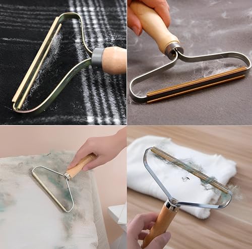 Redreo Fusselrasierer Tierhaarentferner Tragbarer Fusselentferner Lint Remover, Fusselbürste Kleiderbürste für Sweater Woven Coat, Teppich, tierhaar