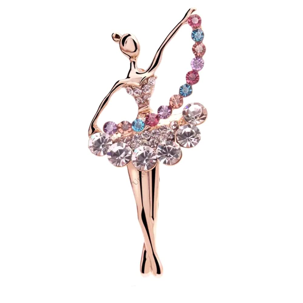Vientiq Brooch for Women Dancing Girl Brooch Pin with Rhinestone Crystals for Women and Girls (B0C2CZK5PQ) Amazon Price History, Amazon Price Tracker