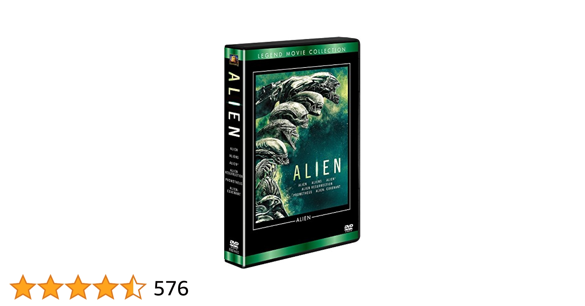 エイリアンシリーズ DVDセット エイリアンシリーズDVD、 Blu-ray6本 - メルカリ