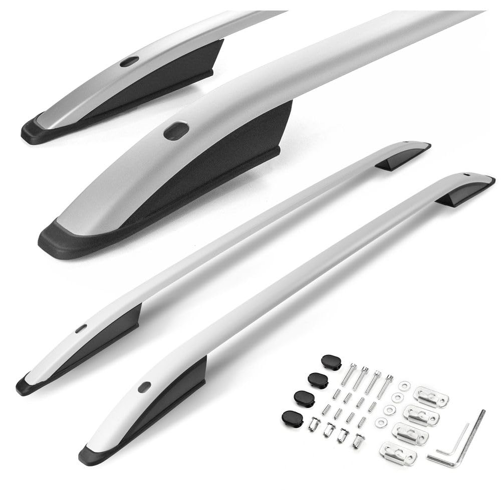 CHROMEMASTER | Barras Portaequipajes, Rieles de Techo Compatible con Citroen Berlingo 1996-2009; Se Utilizan para el Montaje de Portaequipajes de Techo, Cajas de Techo o Portabicicletas; Aluminio