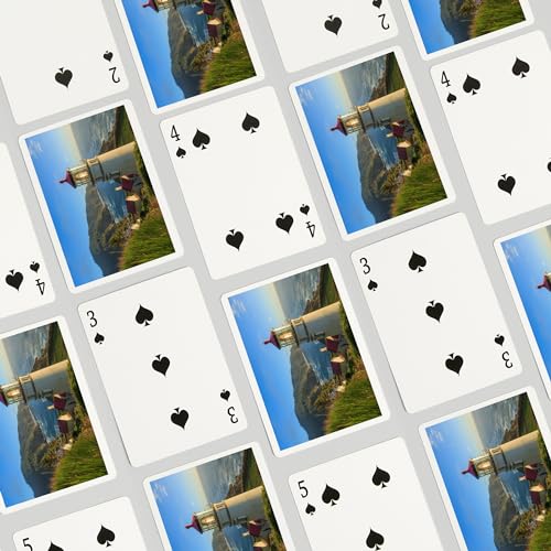 Juego de 52 Cartas de Póker Lantern Press miniatura 4