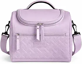 Bolsa Térmica Premium Lancheira Marmita Impermeável com Alça Ajustável Grande para Trabalho Academia Faculdade e Escolar, Lancheira Termica (Lilás)