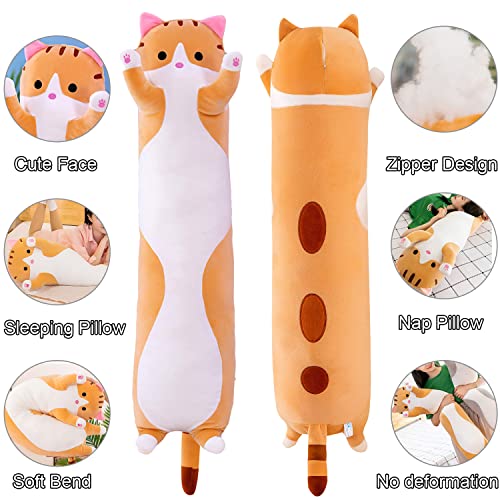 Kekeso Giant Cat Pillow Plush Cartoon Kitty Sleeping Hugging pillow - Image 2