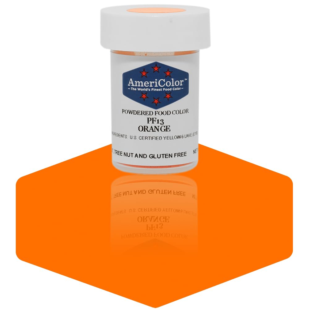 Americolor Powder Food Color, 3gm, Orange
