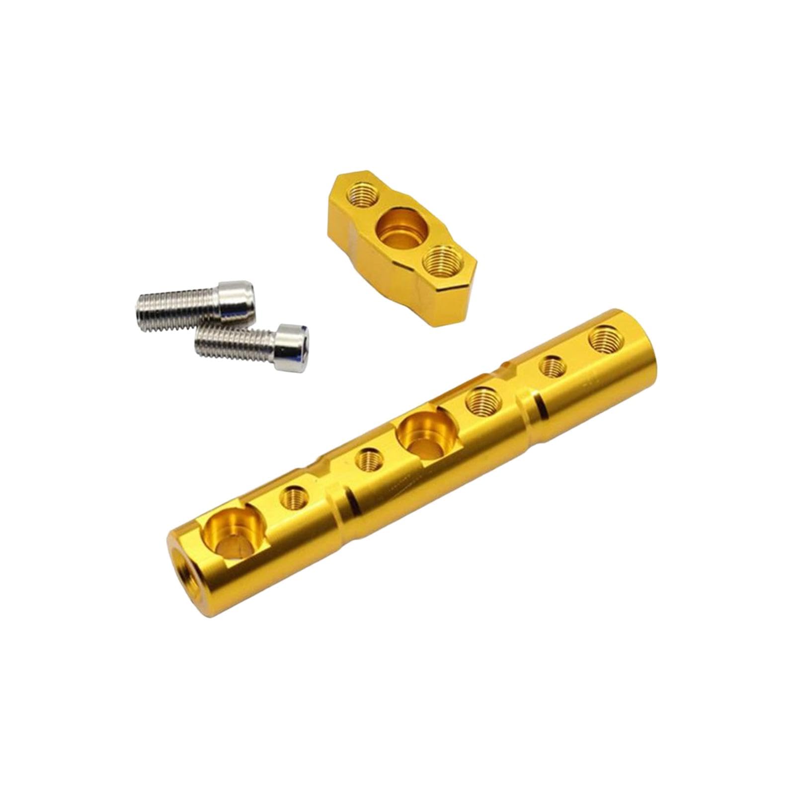 CALANDIS Multifunctional Extended Bracket Universal Rearview Mirror Extension Bracket Yellow, Fairings & Body Work, Body & Frame, Motorcycle Parts-image-44
