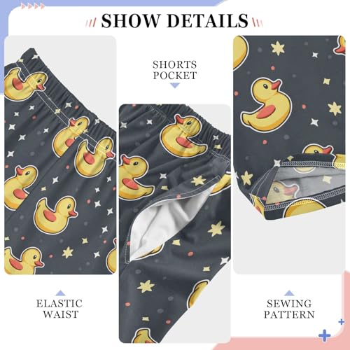 Funny Duck Swim S Long Pajama Pants Bottoms Soft Sleepwear with Pockets4