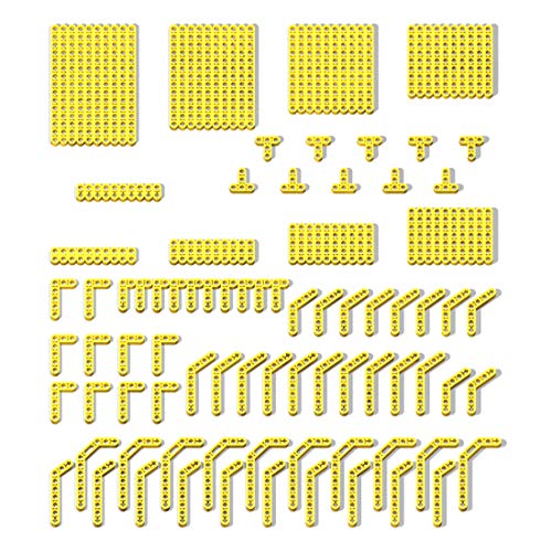 LDB SHOP Technik Ersatzteile Set, MOC Technic Teile Lochträgerteile Steine Einzelteile Bausatz, Technik Klemmbausteine…