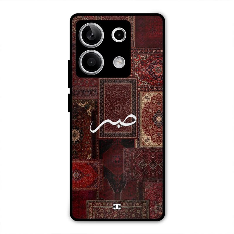 Image of PrintShield Sabr Back Cover for RedmiNote 13 5G, Shockproof Printed Phone Case with Soft TPU Sides & Anti-Slip Grip