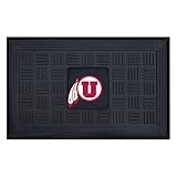 Fanmats 11388 University of Utah Utes Vinyl Medallion Door Mat