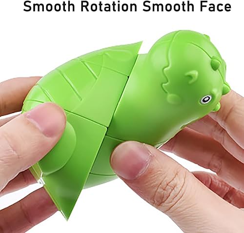 Miniatura 3 de Cubo de velocidad de dinosaurio 2x2x3, rompecabezas 3D Langmeil Magic Fidget Speed Cube, juguete para aliviar el estrés, rompecabezas cerebrales,