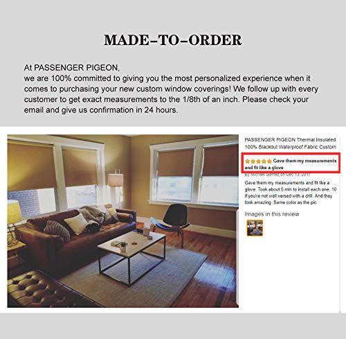 Blackout Cordless Valanced Window Shades, Black Fabric Window Blinds, Custom Made Light Filtering Roller Shades For Windows With Valance, 33" Wide X 36" High #TOP7