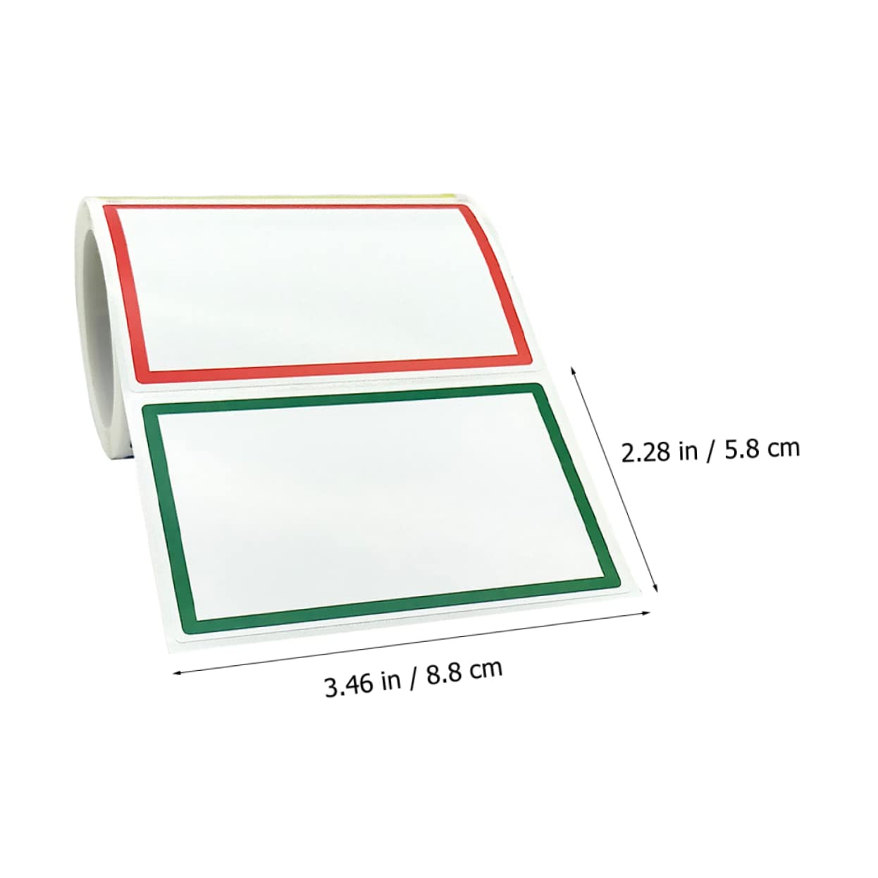 EXCEART 10rollen Bunte Cartoon Namensetiketten Selbstklebende Namensaufkleber Im Rollformat Für Schule Büro Und Partys Pro Langlebig Und Einfach Zu Beschriften