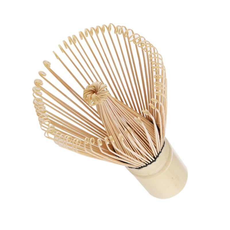 1 Set of Bamboo Matcha Whisk Set, Includes Chasen, Tea Spoon, Chashaku, Traditional Japanese Tea Ceremony Accessories for Daily Use, 4.33 X 2.36 X 2.36 Inches