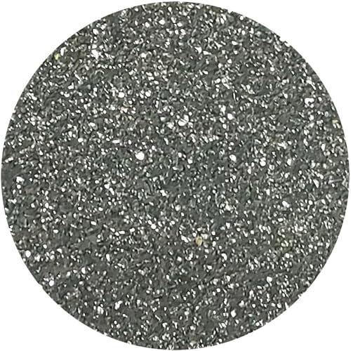 Youghiogheny Fusible Glass Frit Medium Black Opal 8oz Jar - 96 COE (737)