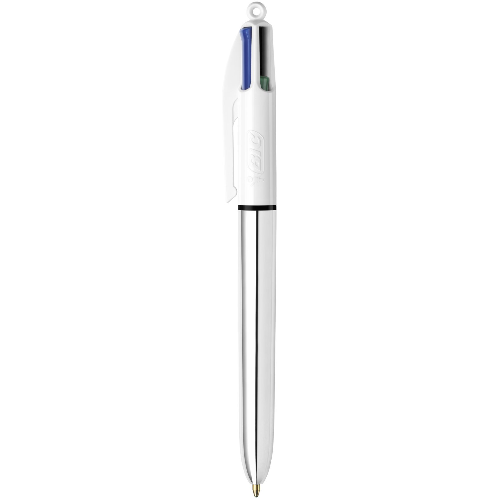 Image secondaire de BIC 950639 4 Colours Shine Lot de 2 Stylos Bille 1 mm corps Argent