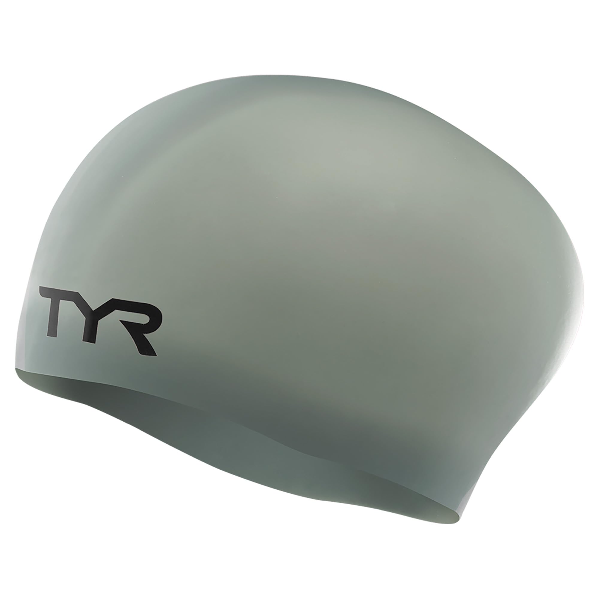 TYR Adult Long Hair Wrinkle-Free Silicone Swim Cap