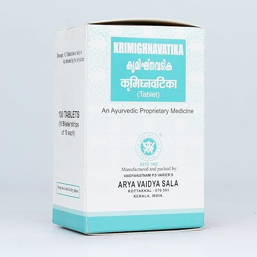 Krimighna Vatika Tablets 100 & Sukanthi Pills 1gm