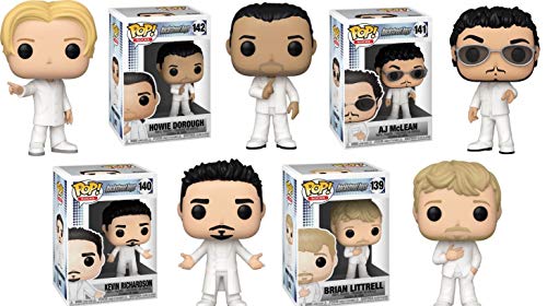 Funko Rocks: Pop! Backstreet Boys - Nick Carter, Brian Littrell, Kevin Richardson, AJ Mclean, Howie Dorough (Pack of 5)
